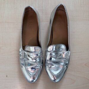 Mirror Metallic Penny Loafer